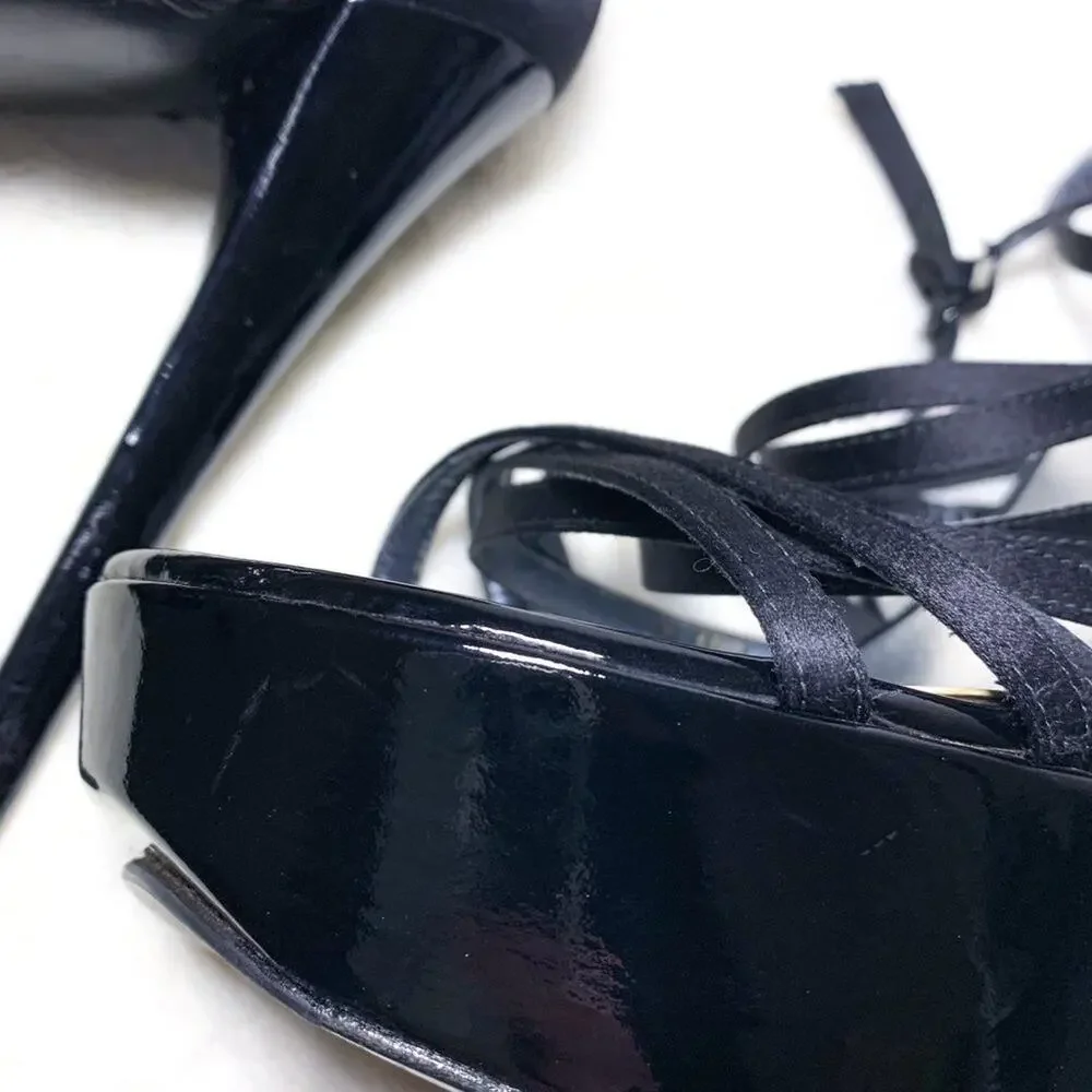 STUART WEITZMAN Strappy Platform Stiletto Heels
